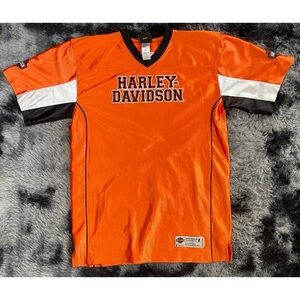 Harley Davidson Orange Youth World Bike Pass Jersey
